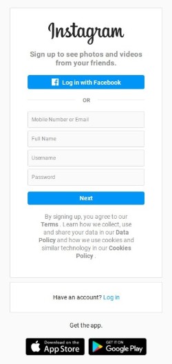 Challenge #2 – Create an Instagram Page